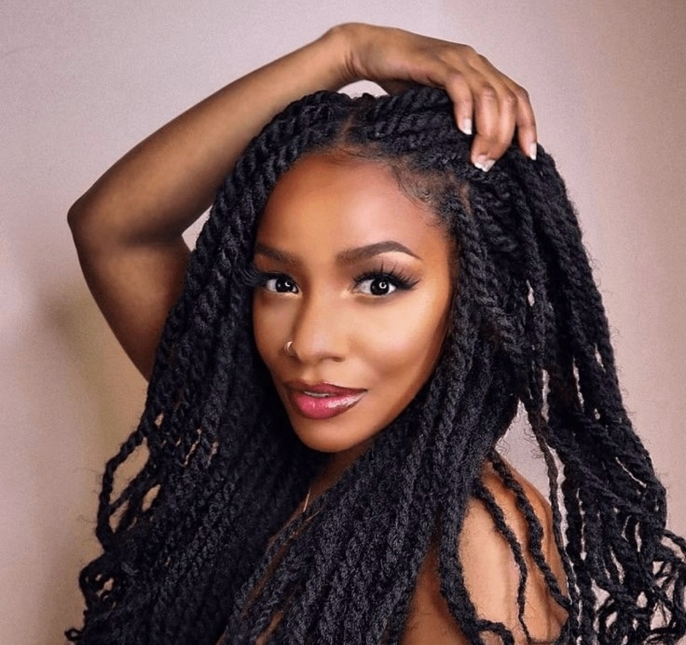 Human Hair Twists