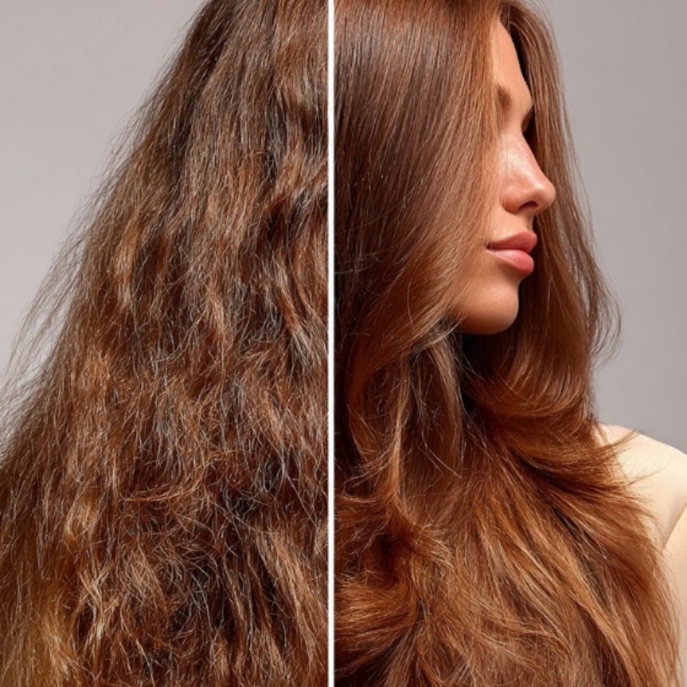 Keratin Smoothing Treatment at Moon and Sea Luxury Salon LLC in Avon, CT