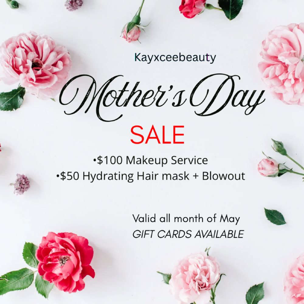 Mothers Day special 💐 at KayxCeeBeauty in Montebello, CA