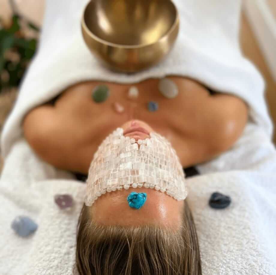 Facial + Sound Healing Therapy at Herbal Skin Apothecary Studio in Young Harris, GA
