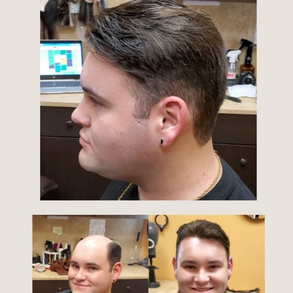 Re- installment of hair repl. - men at A Better You Hair Studio LLC in Chattanooga, TN