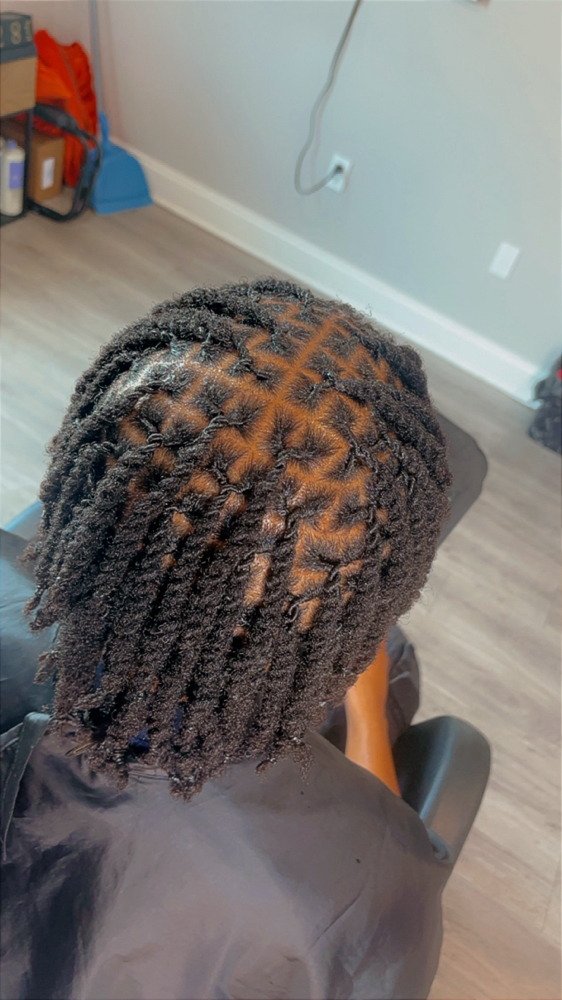 Wash,Retwist&Style With Ropes