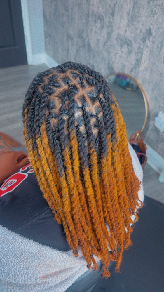 Wash,Retwist&Style With Ropes at Dreaded Charm in Olive branch, MS