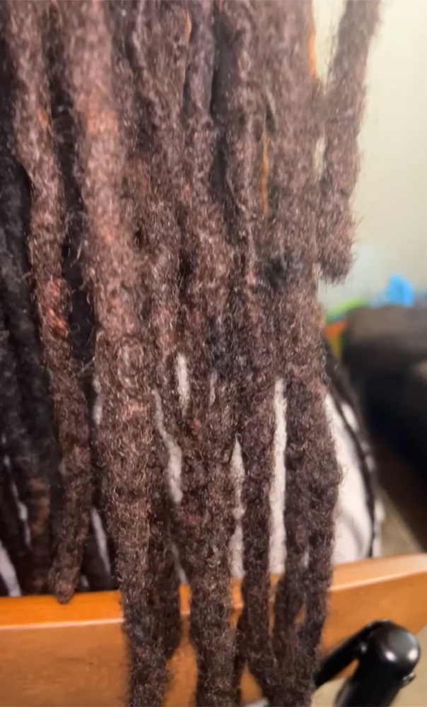 Loc repair ** Human Hair at Ayo Locs N Braids in Charlotte, NC