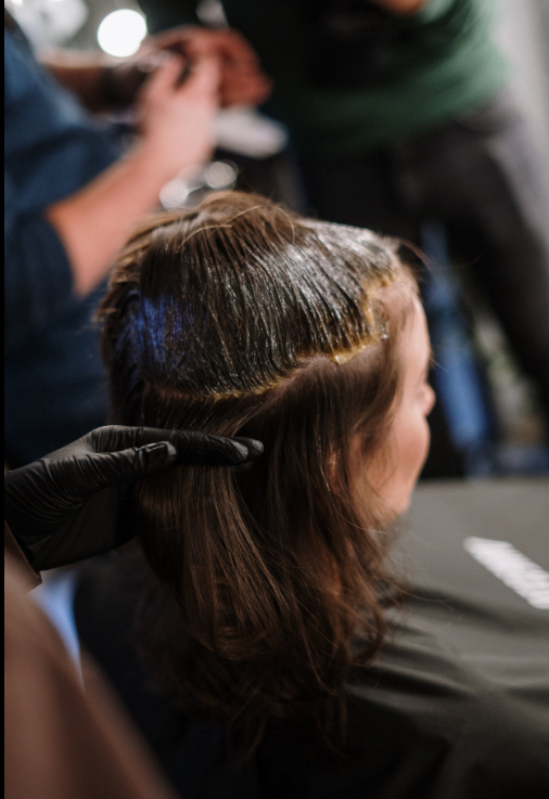 Root Color + Glaze + Haircut