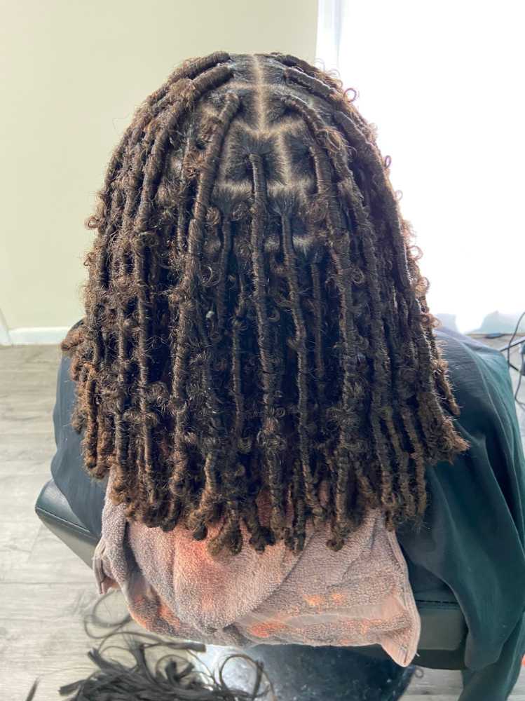 Short Medium Soft Locs
