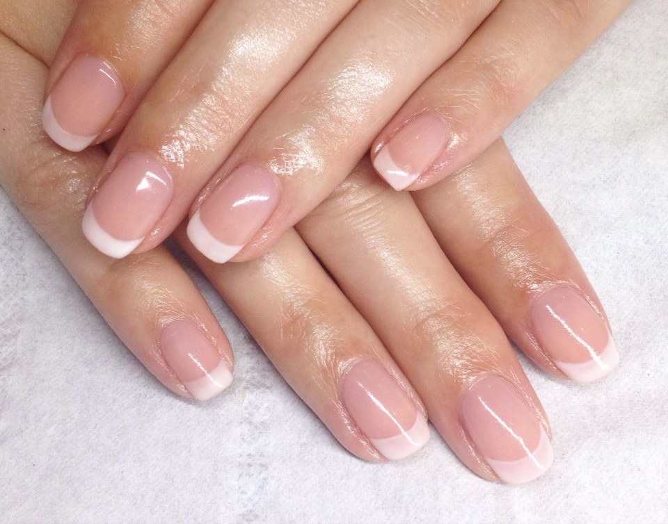 French Shellac Manicure