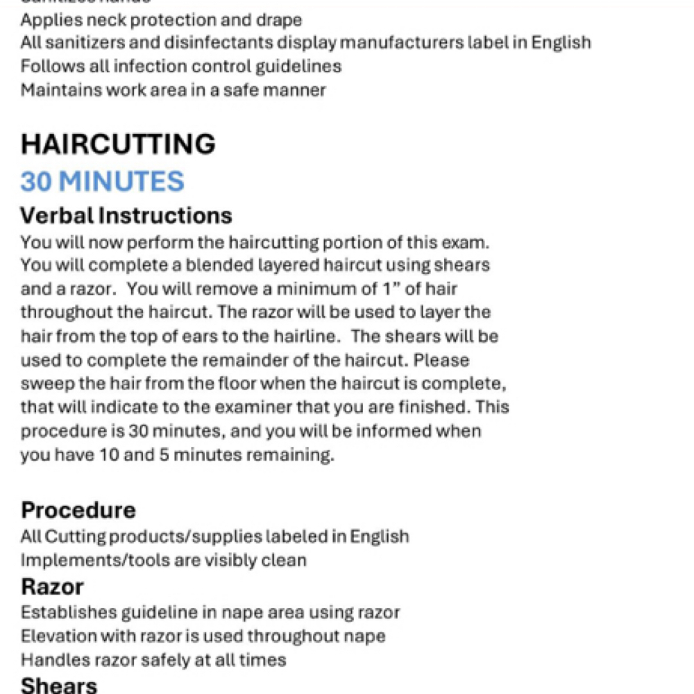1-on-1 State Board Prep — Haircutti at Tia Moore in Richmond Heights, OH