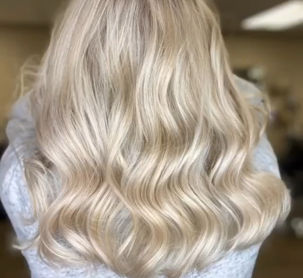 Bleach Touch Up + Toning at LT HAIR LOUNGE in Naperville, IL
