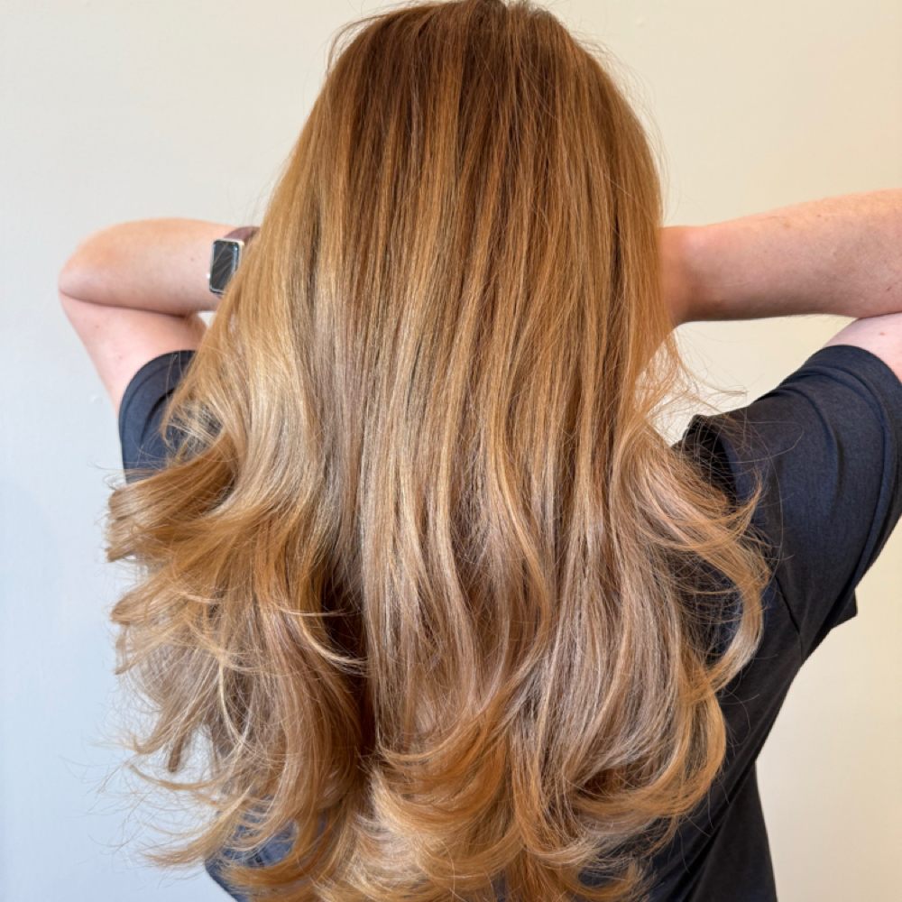 Partial Custom Color at Wild Magnolias hair studio in Summerville, SC