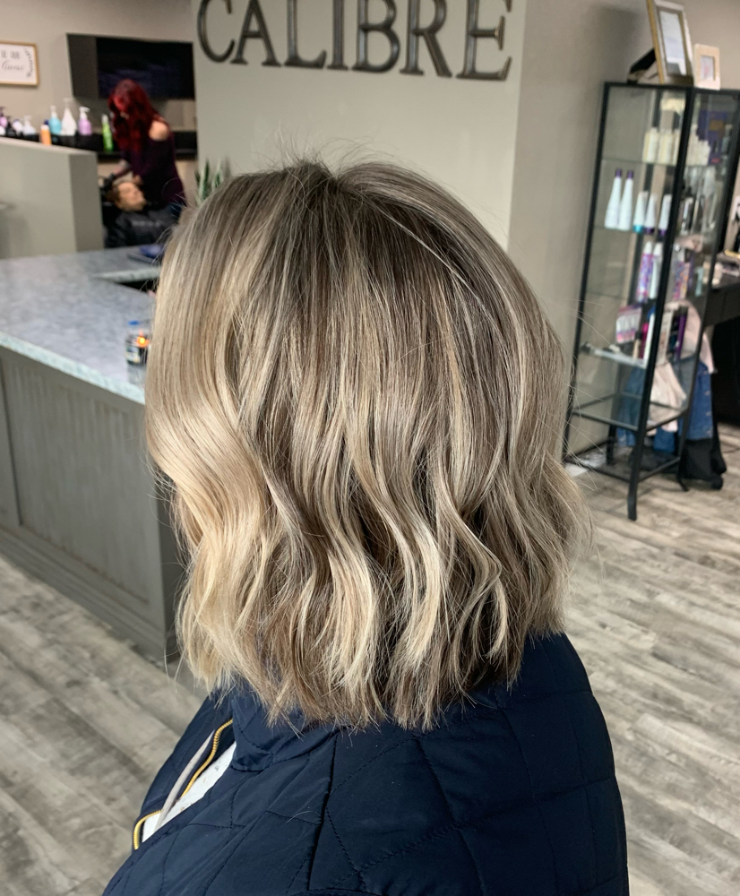 Partial Foil Highlight + Haircut