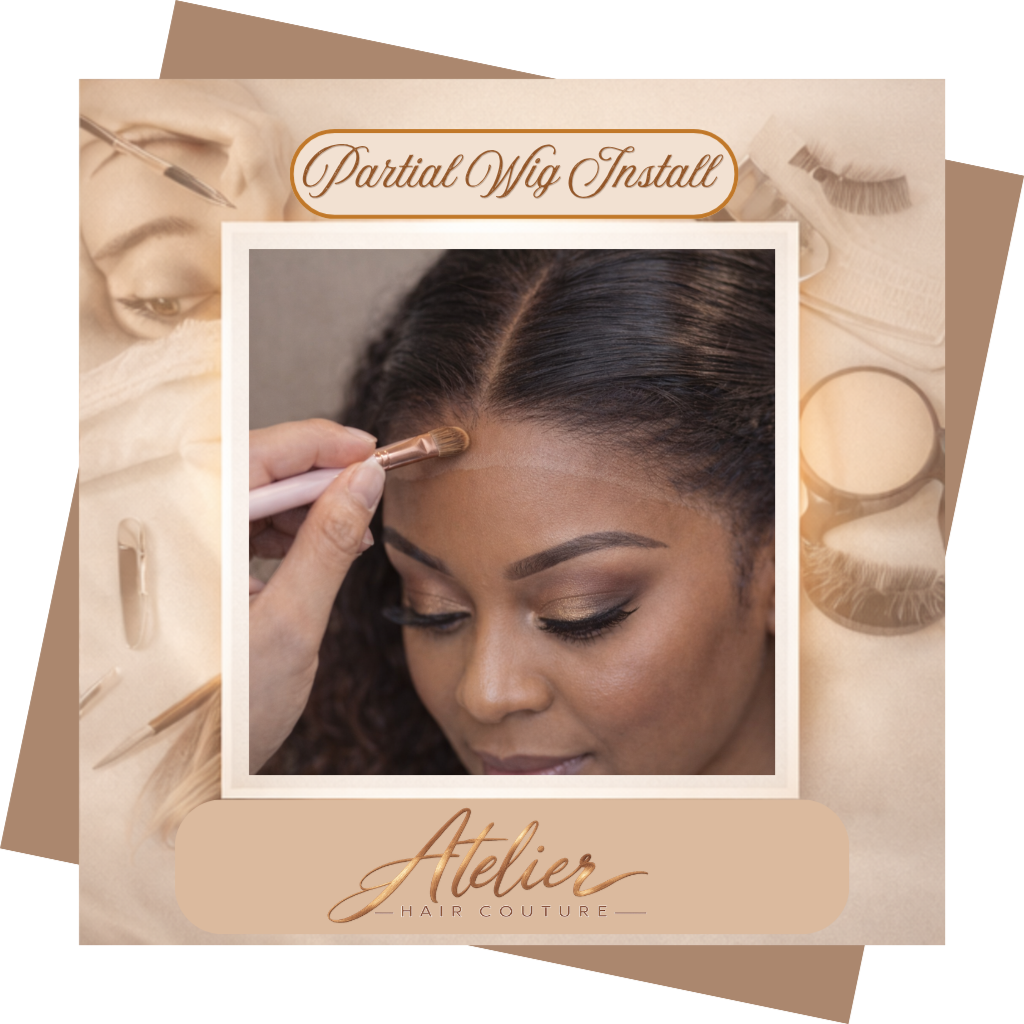 Partial Install at Atelier Hair Couture in Texas, TX