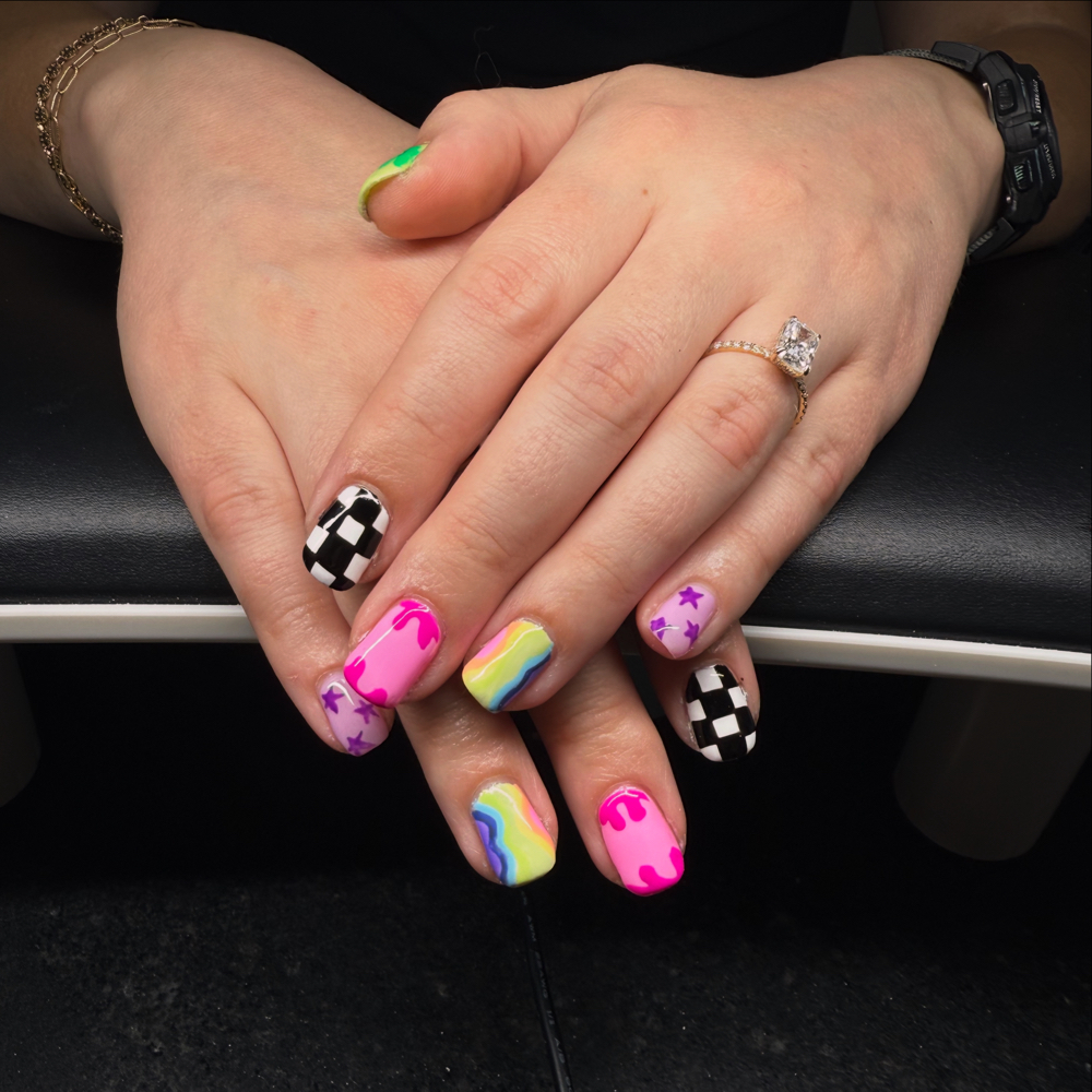 Short Structured Gel + Complex Art