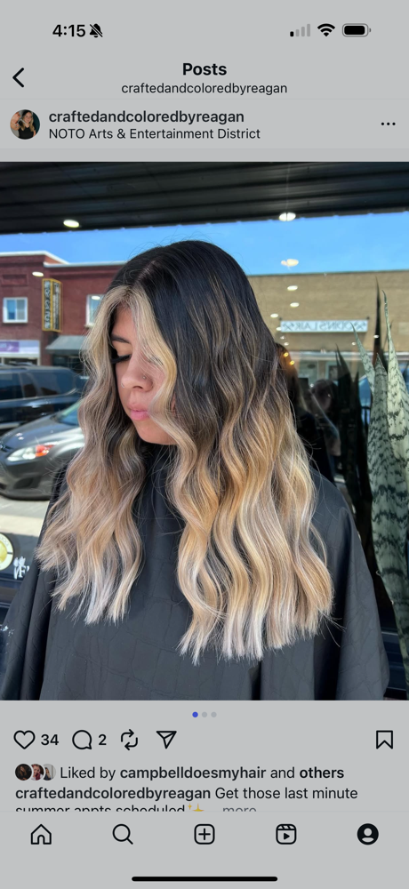 Blonde Tip Out Add On (read descr) at Crafted & Colored By Reagan in Topeka, KS