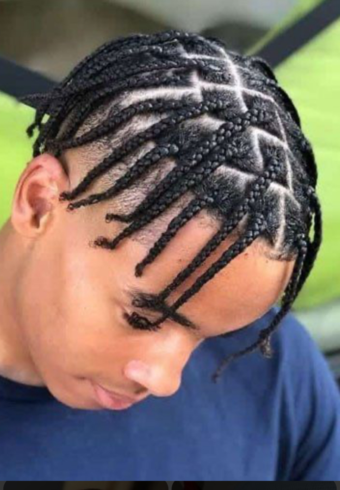 Men Box Braids