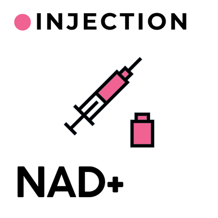 Injection: NAD+