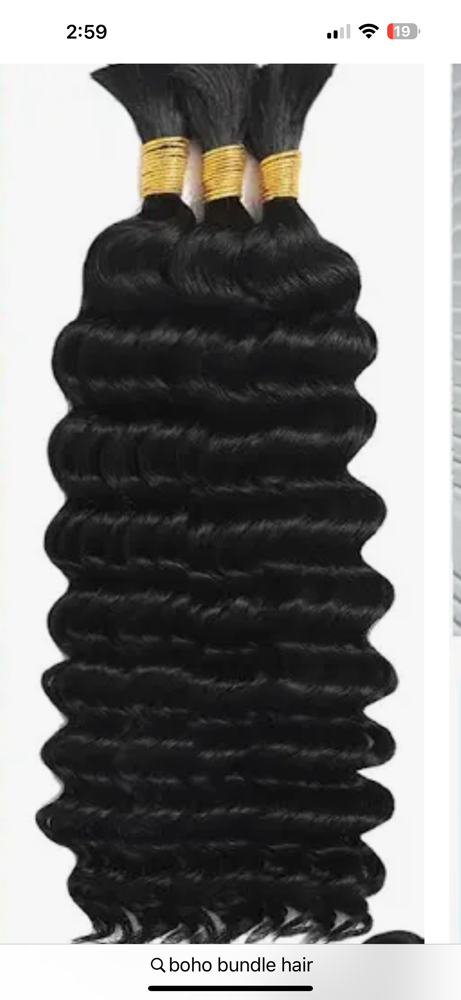 Add boho Human Hair