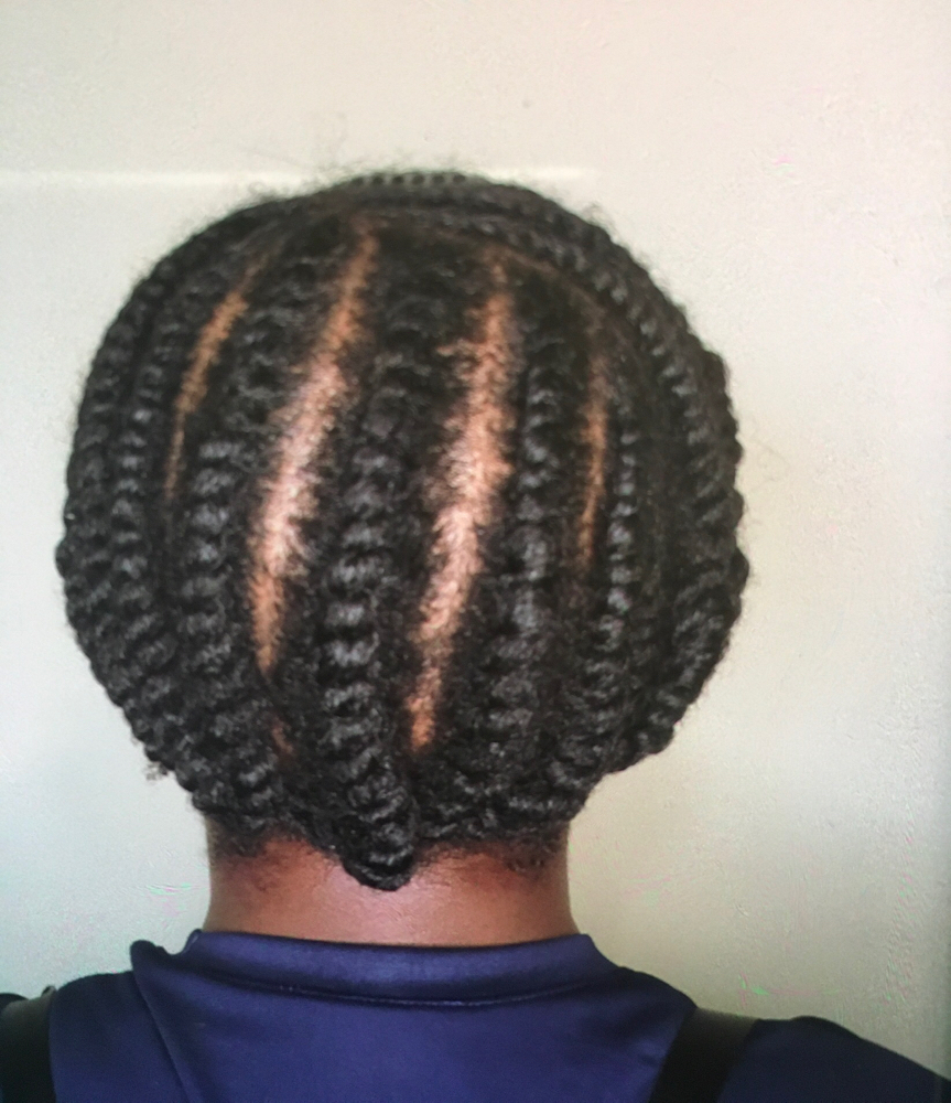 FlatTwist- Style (Rows)