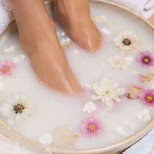 Luxury Milk Bath Pedicure at Namaste Nails in Cocoa Beach, FL