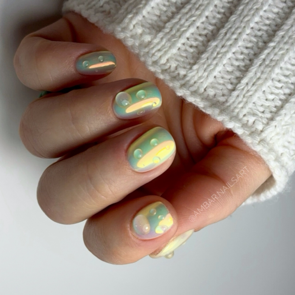 Manicura Builder Gel at Ambar Nails Art Studio in Orlando, FL