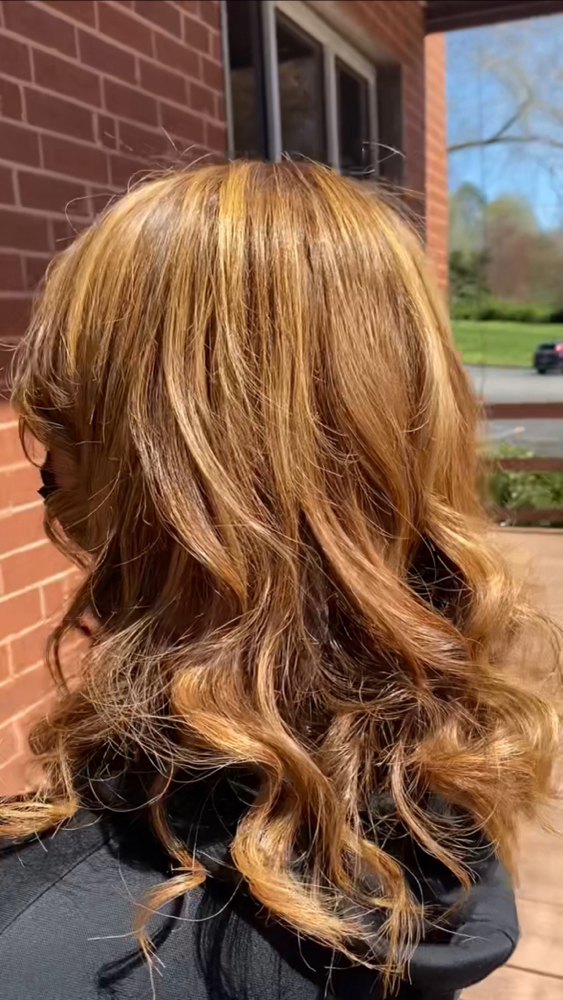 Lux (Silk)Press at Blush & BLO Salon in Charlotte, NC