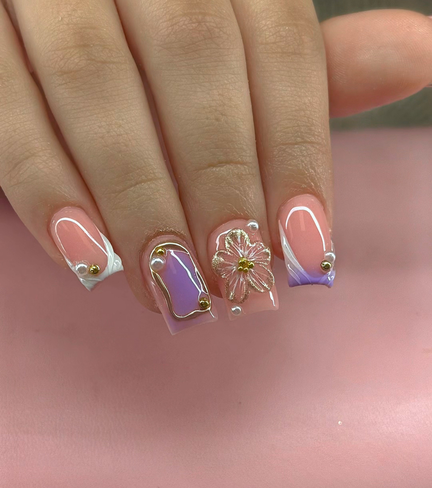 Acrylic Refill Short + Design