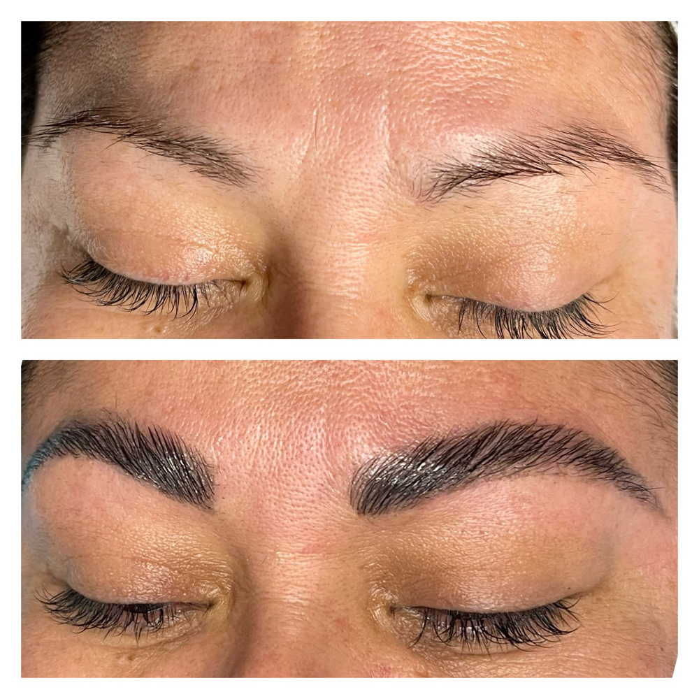 Brow Lamination And Wax