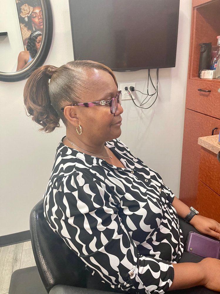 Extended Ponytail at Styles by Shay in Gurnee, IL