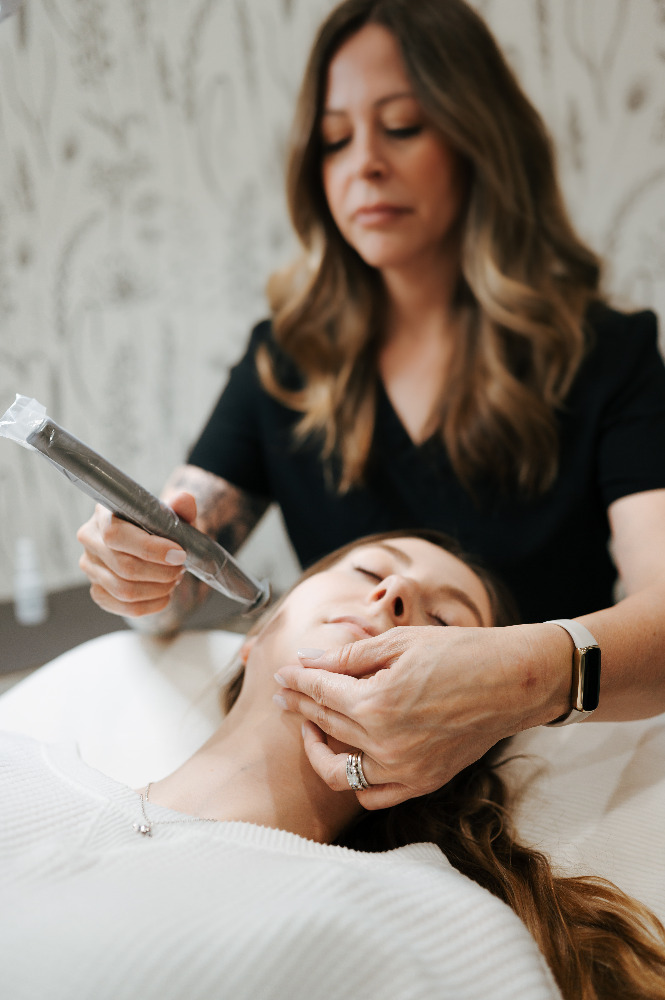 Gold Microchanneling Treatment