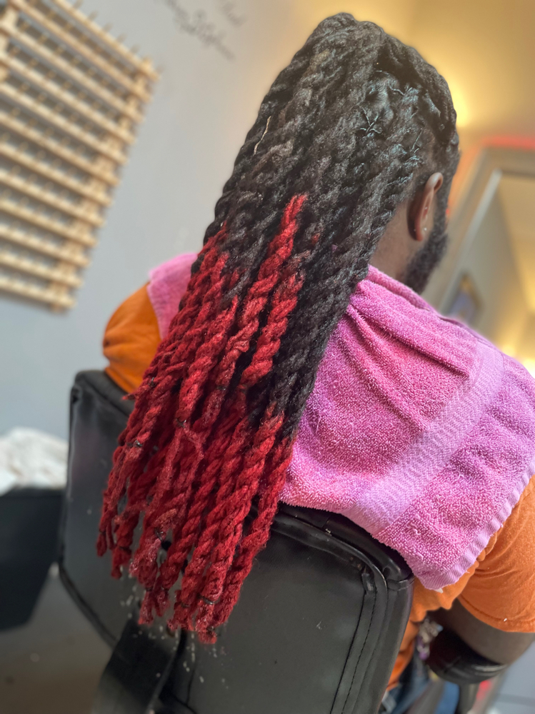 Lock Two Strand Twist Add On