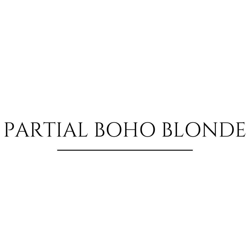 PARTIAL BOHO BLONDE at Boho Beauty Bar in Hammonton, NJ