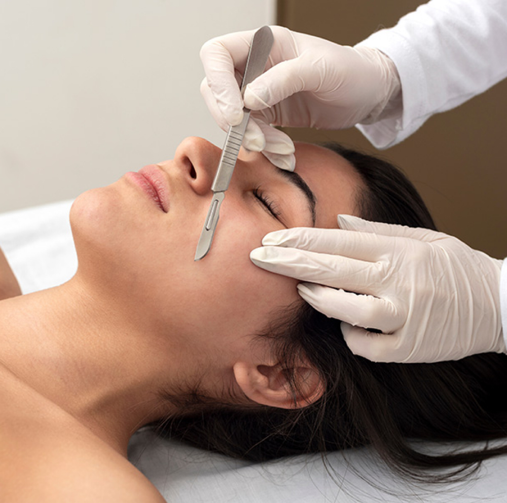 Dermaplaining at LUXOR BEAUTY BAR in ALPHARETTA, GA