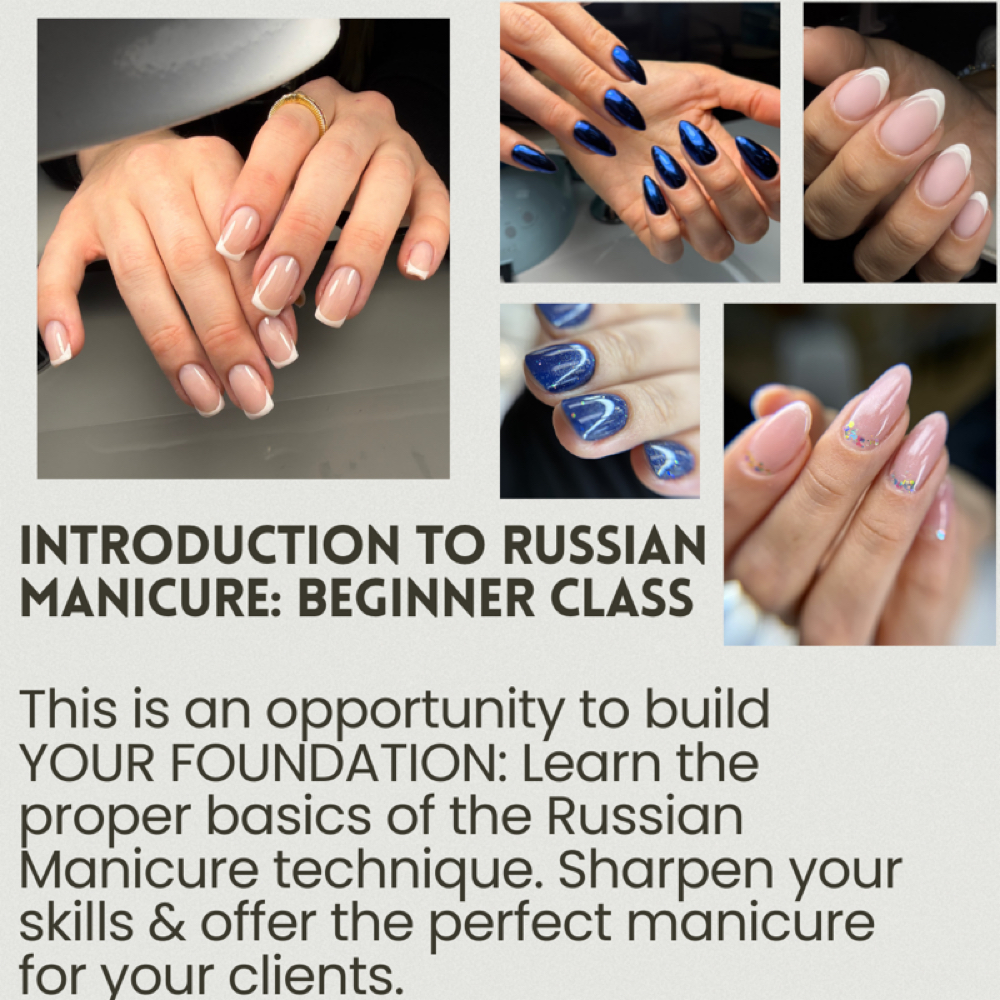 Russian Manicure 101 training at Sophia NY Nails & Beauty in Boca Raton, FL