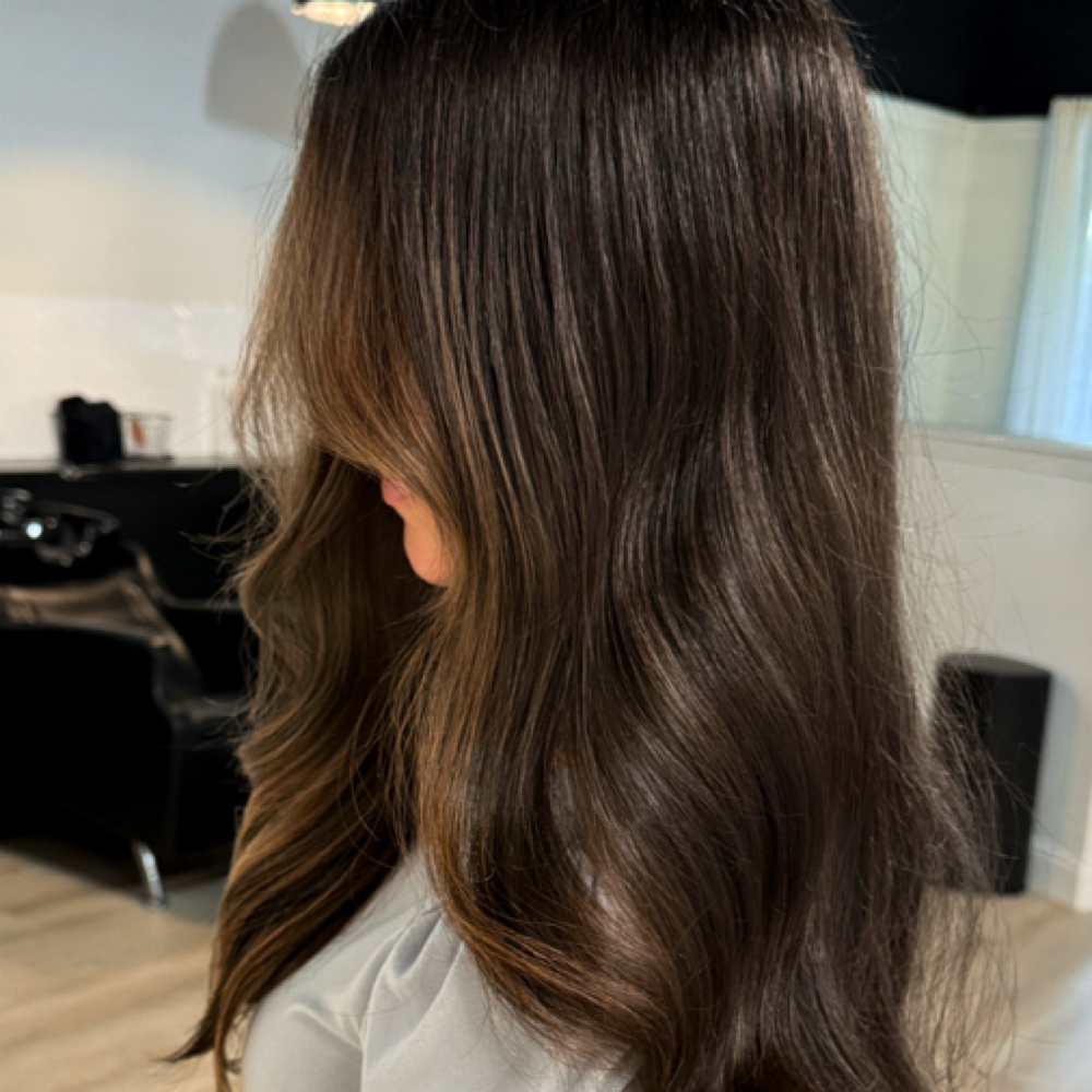 Luxe Hairline + Part Refresh at Blush + Ivy Salon in Wheaton, IL
