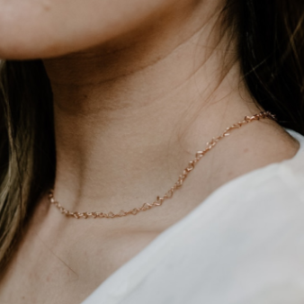 14k Rose Gold Filled Necklace at Infinity Lynx in Stewartsville, NJ