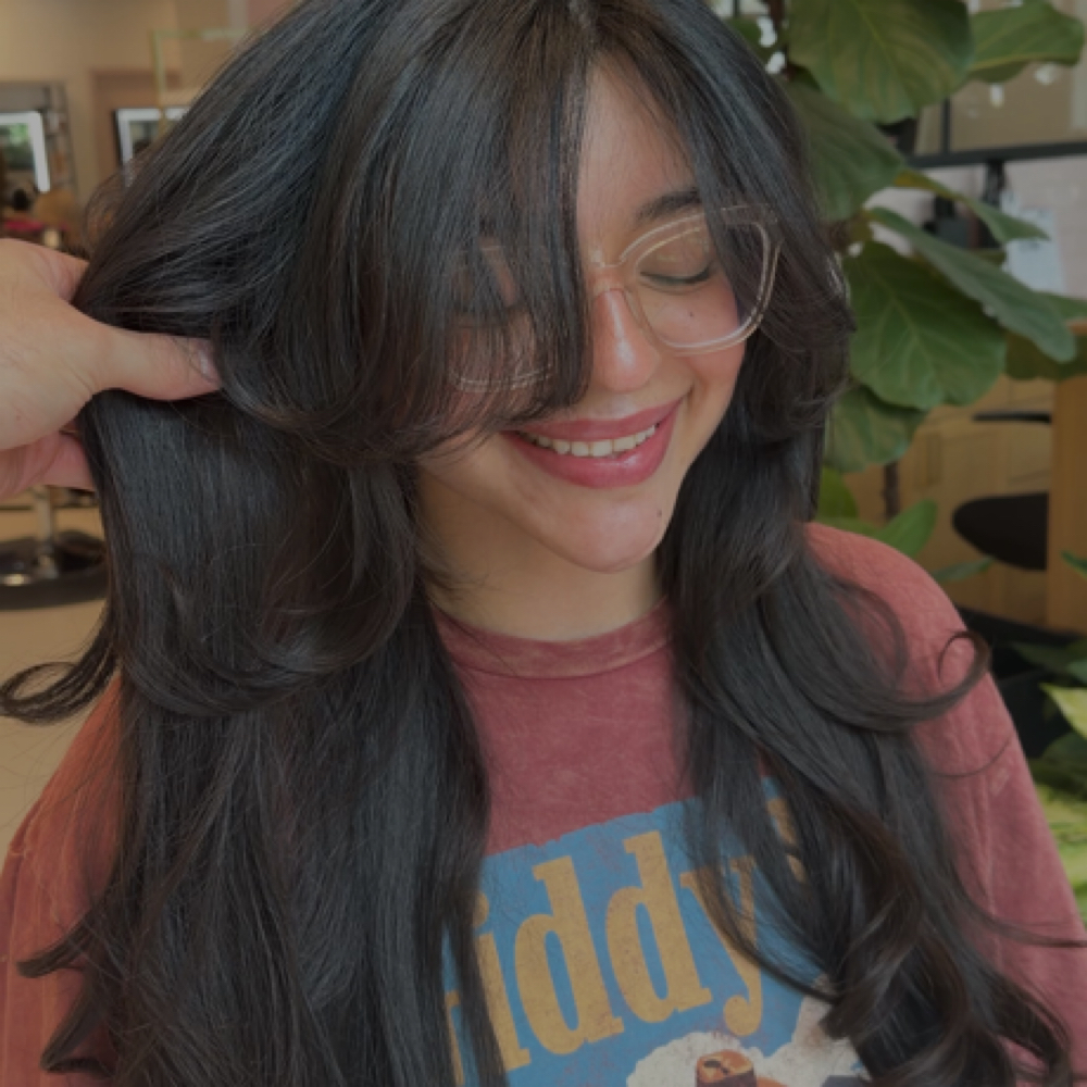 Woman’s Haircut at Hayden Hair in Houston, TX