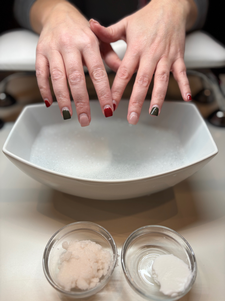 Spa Manicure With Paraffin Wax