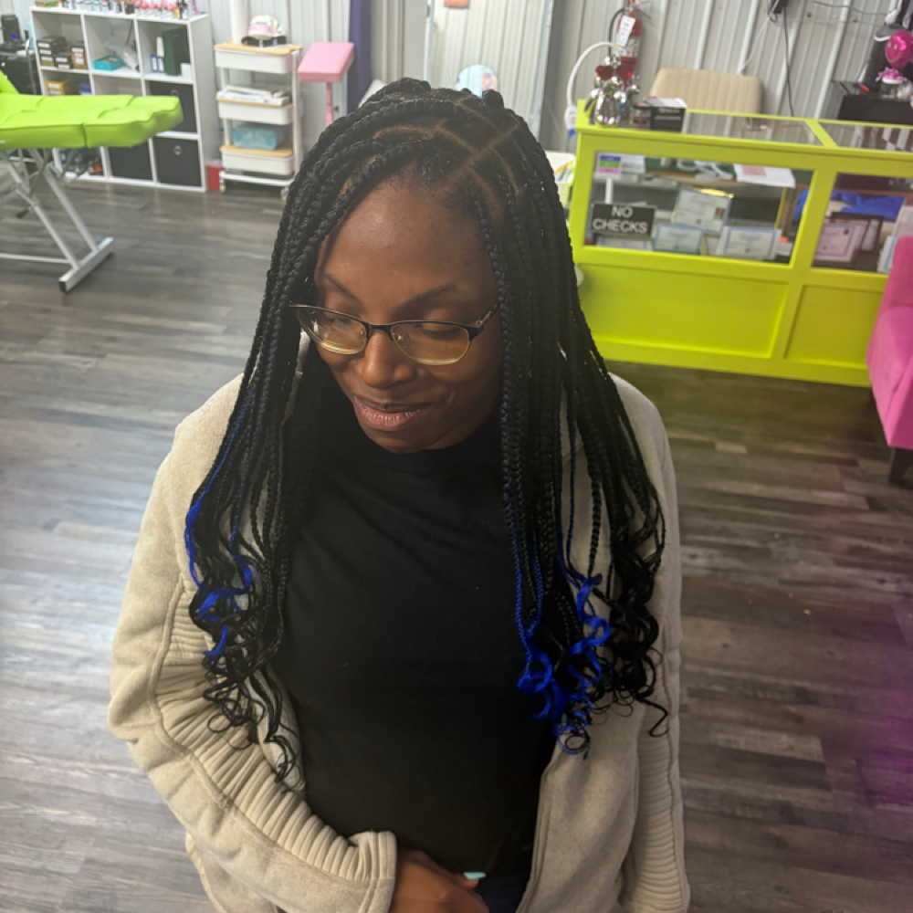 Box Braids/Knotless Box Braids at Simply Snatched in Nevada, MO