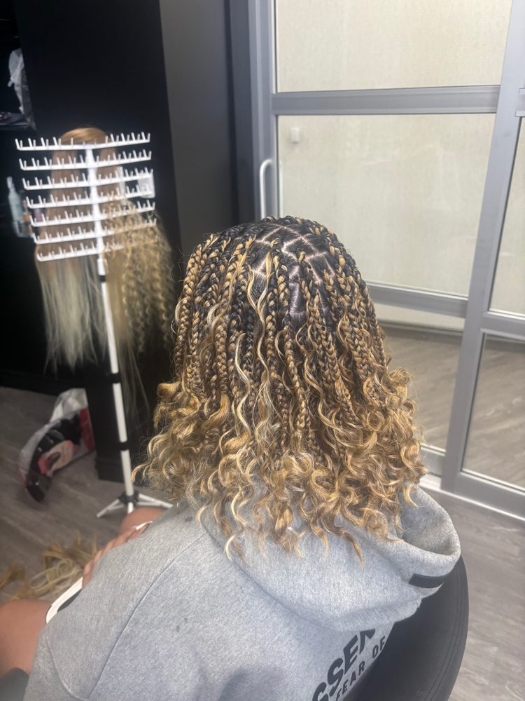 Knotless Boho Bob