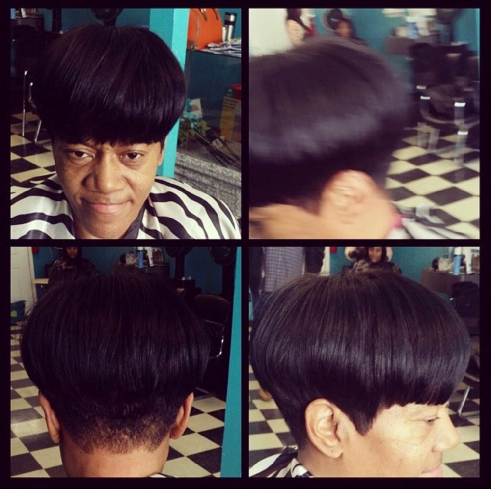 Relaxer Retouch and Hair Cut Dep