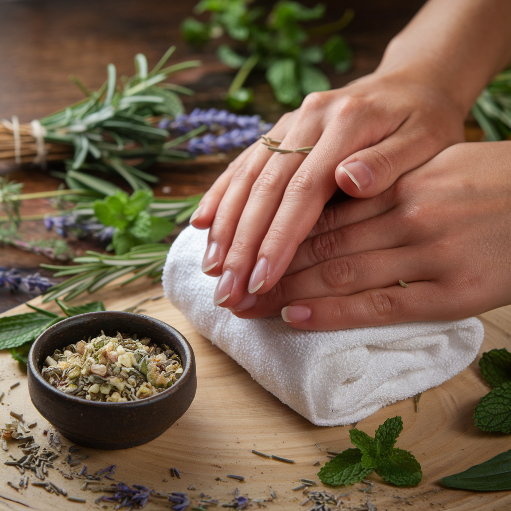 Luxe Herbal Hand & Nail Treatment