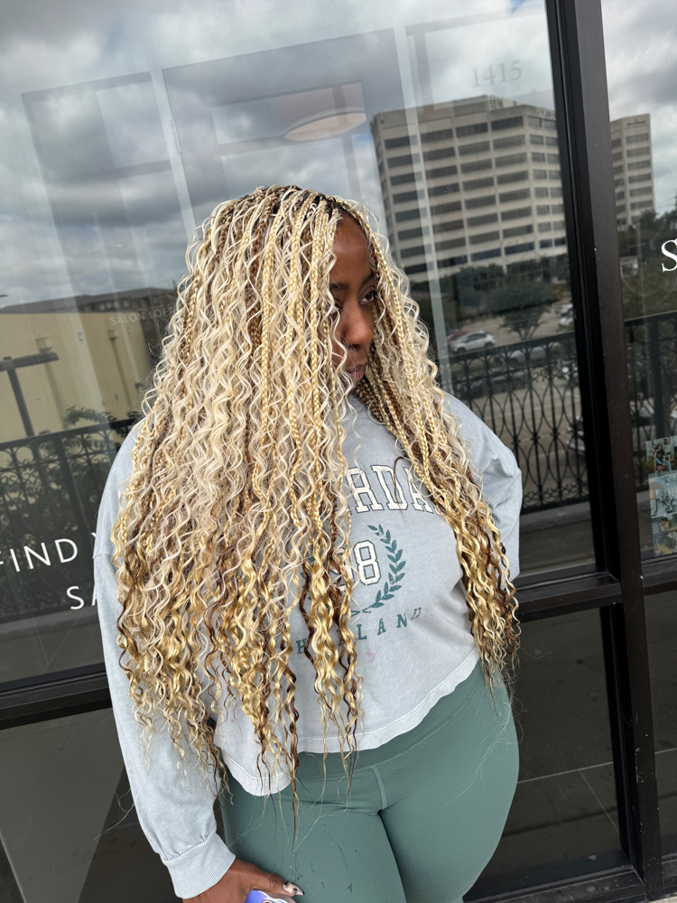 Boxe Braids/ Boho at Fifi in Houston, TX