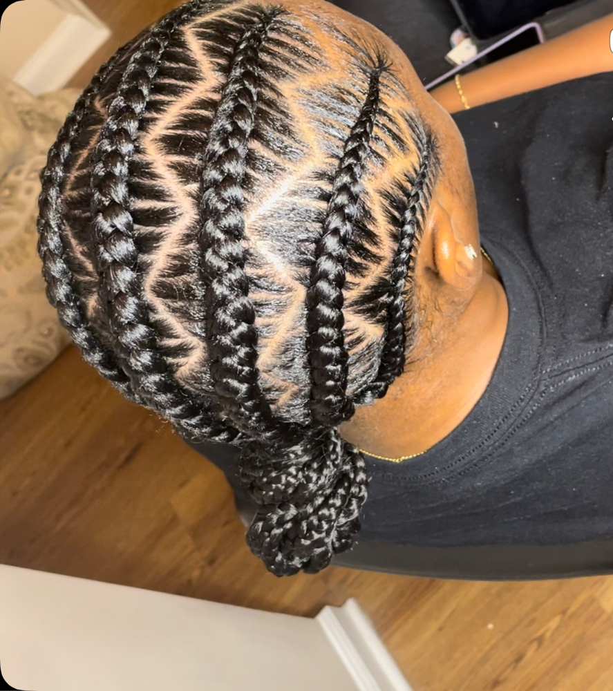 5-6 Stitch Braids at Hair By J. Lex in Eutawville, SC