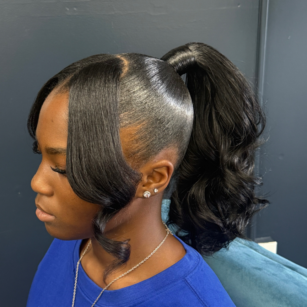 Ponytail at The Hair Station in Somerset, NJ