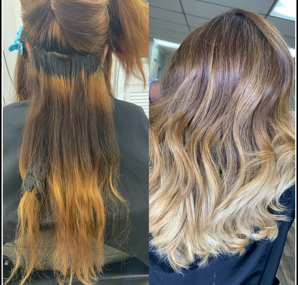 Hair Color Correction