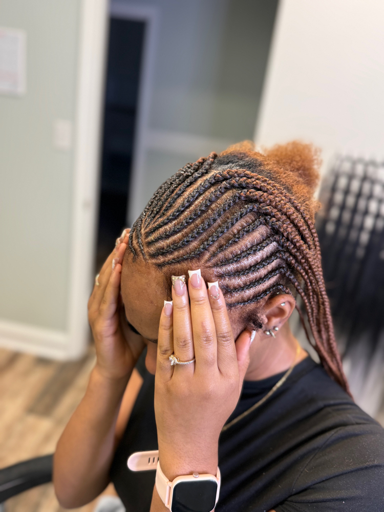 Front Fulani ONLY (Braiding Hair) at Stylesbyleaisa in Havelock, NC