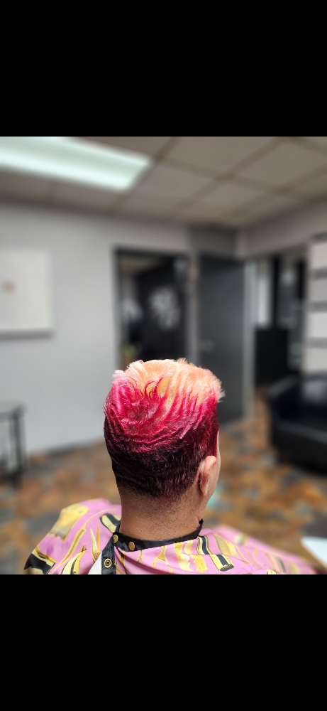 Ombre Hair Coloring