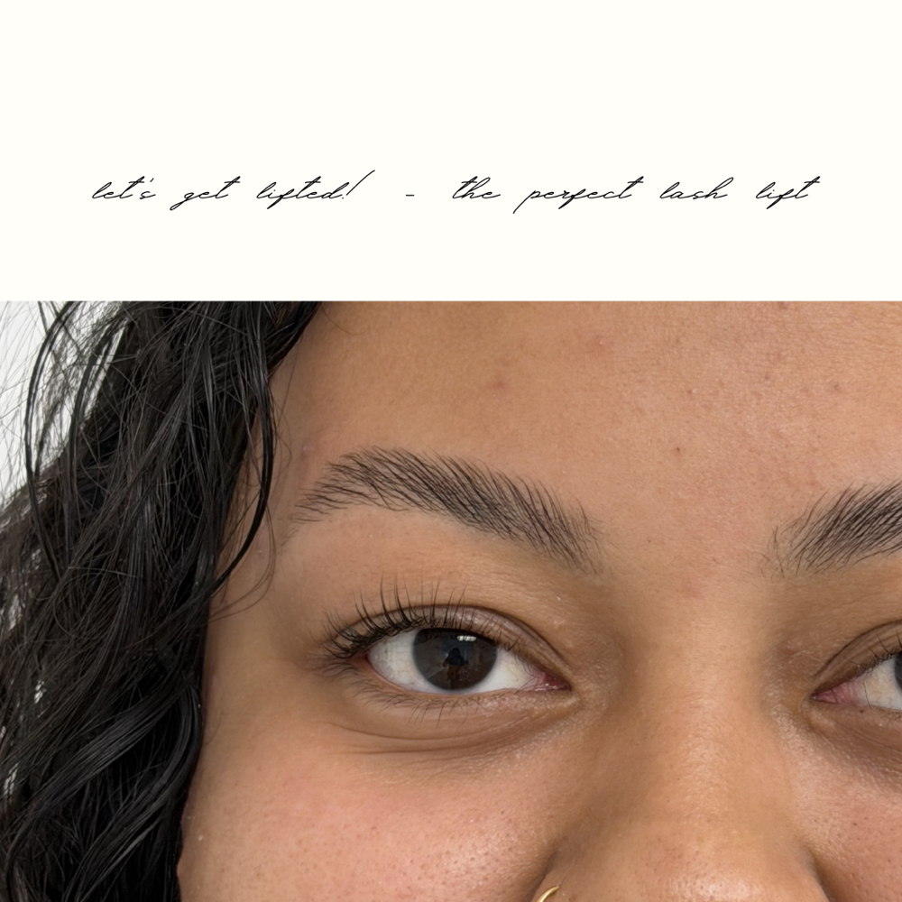 the perfect lash lift at Brow Body in Stafford, VA