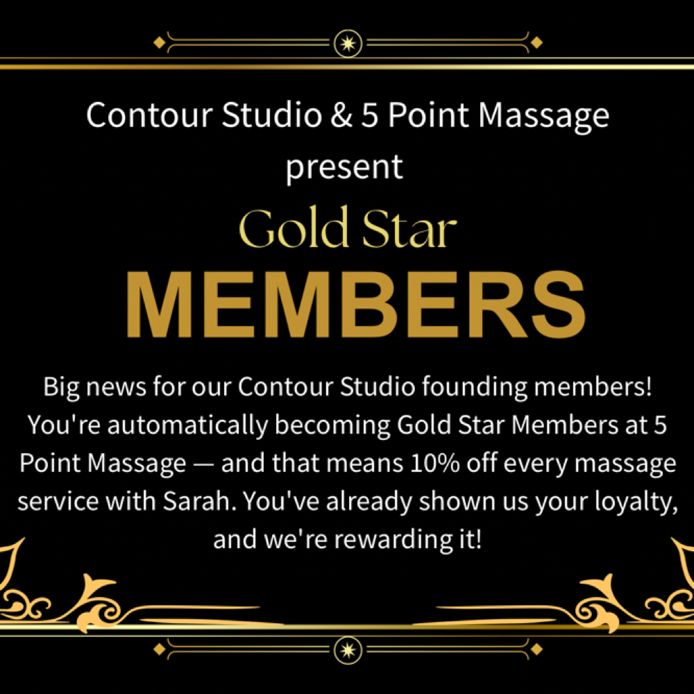 CONTOUR Founding Members Massage at 5 Point Massage in Mandeville, LA