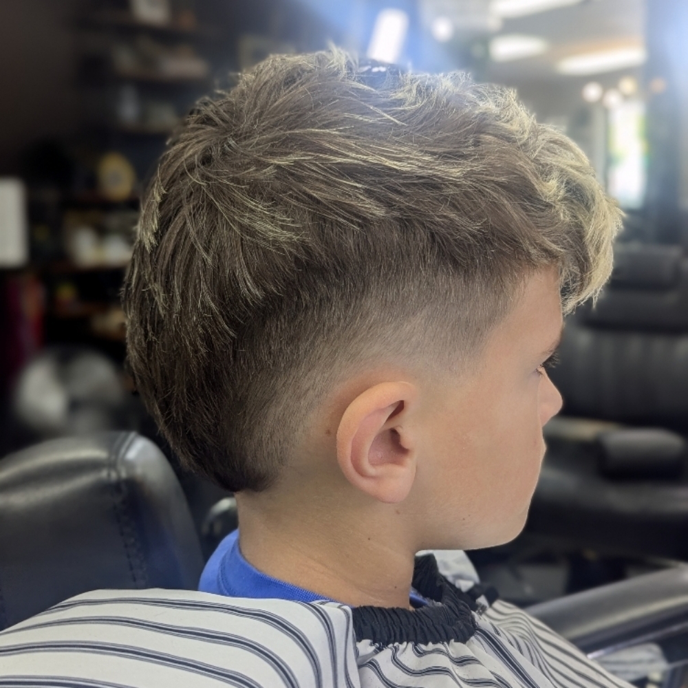 Kids Haircut (12-) at Tailored Barber Co. in Roy, UT
